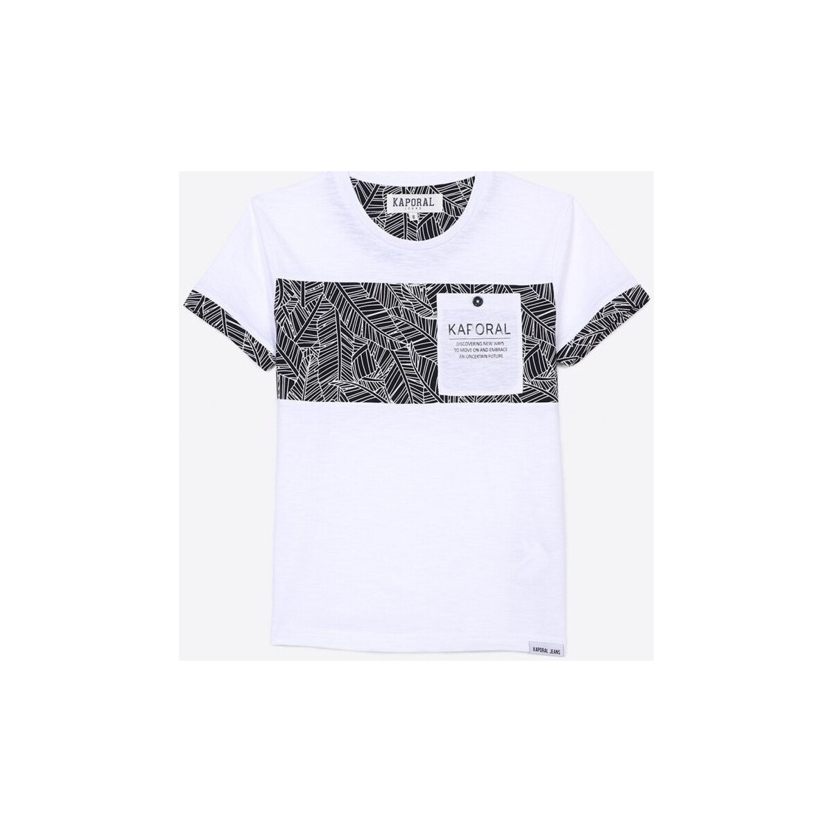 Kaporal Blanc Junior - Tee Shirt - blanc iHoM8VI6