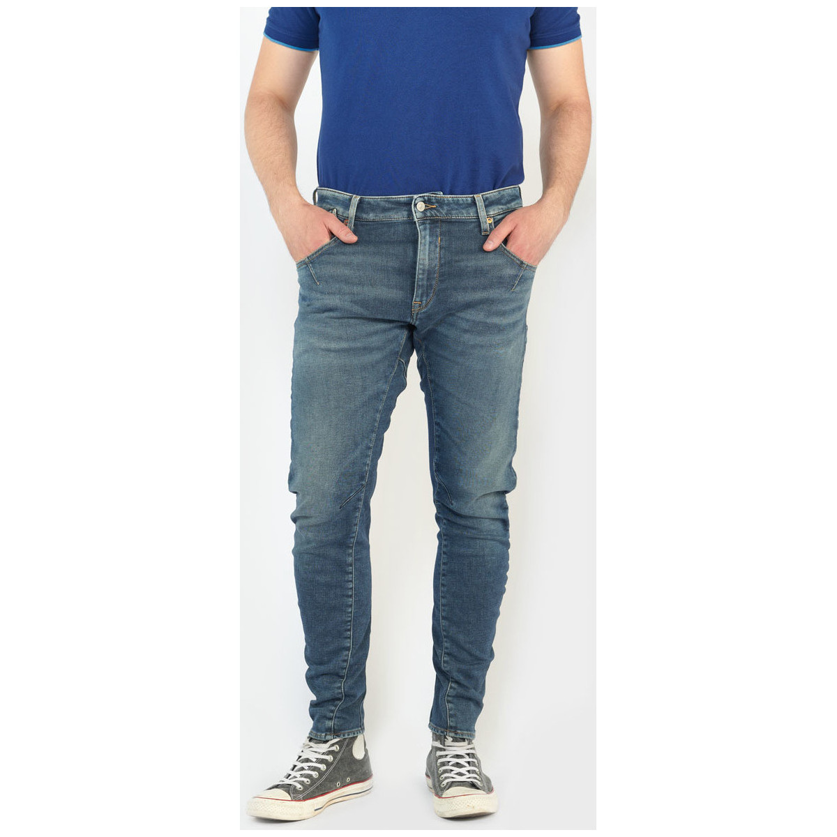 Le Temps des Cerises Bleu 900/3 jogg tapered arqué jeans bleu nZtQ9EpB