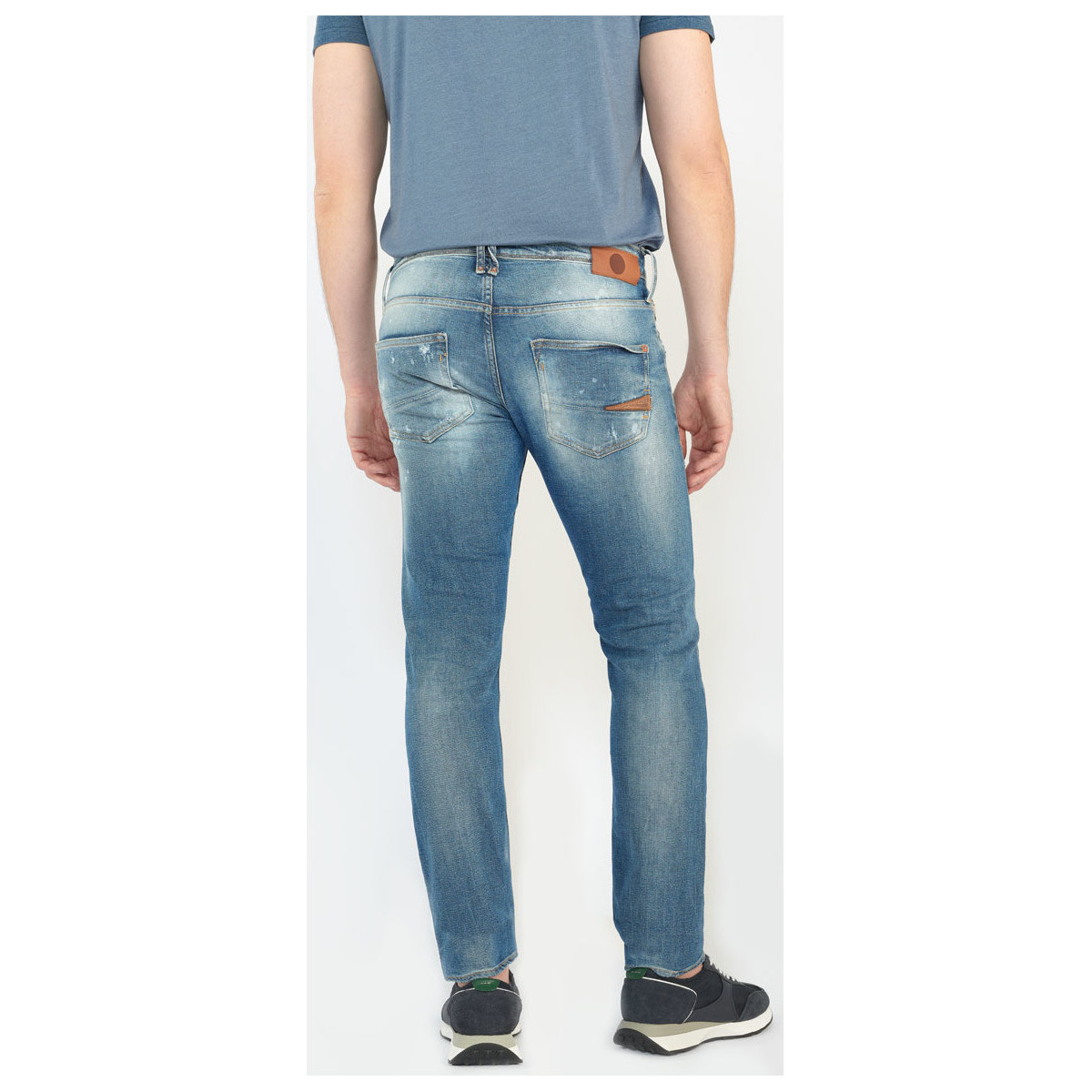 Le Temps des Cerises Bleu Bogen 700/11 adjusted jeans destroy vintage bleu HzL82fva