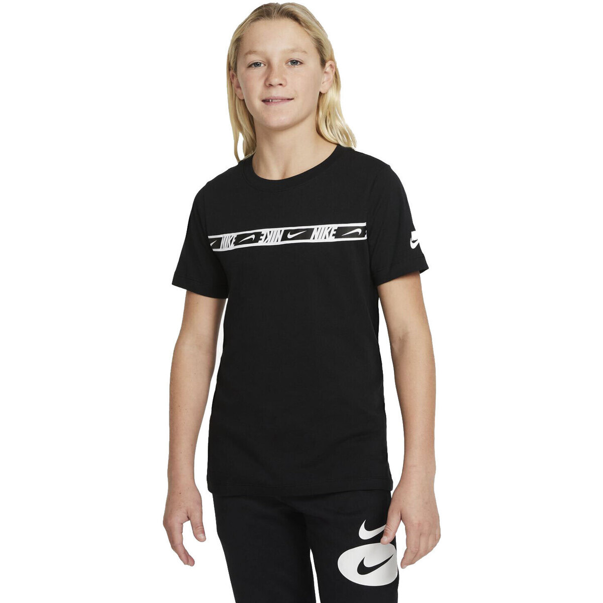 Nike Noir T-shirt Sportswear Repeat MZZsa6rm