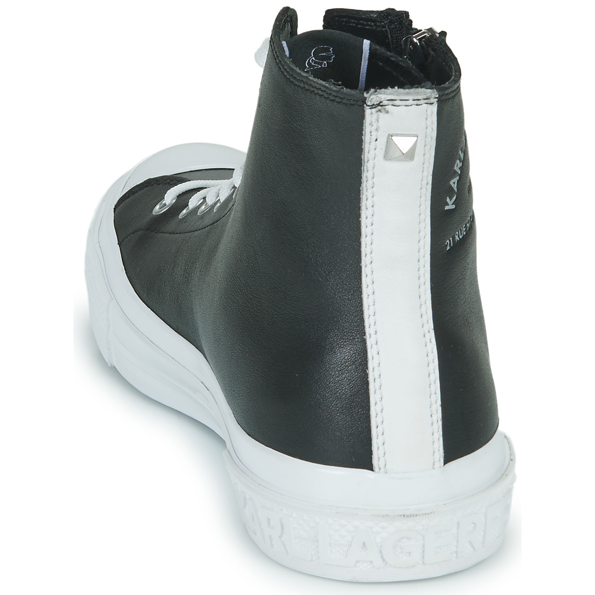 Karl Lagerfeld Noir KAMPUS III Maison Zip Boot lA56tS4o