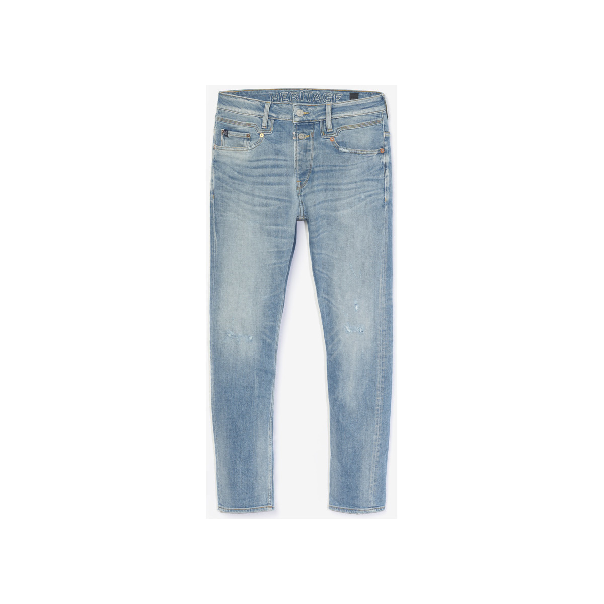 Le Temps des Cerises Bleu Raffi 900/16 tapered destroy jeans bleu i3GxWgbV