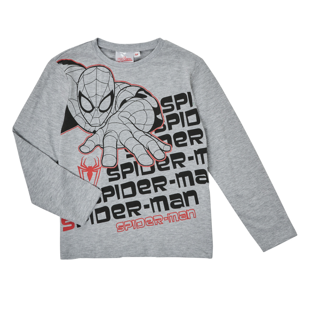 TEAM HEROES Gris T-SHIRT SPIDER-MAN i4RSyh1s