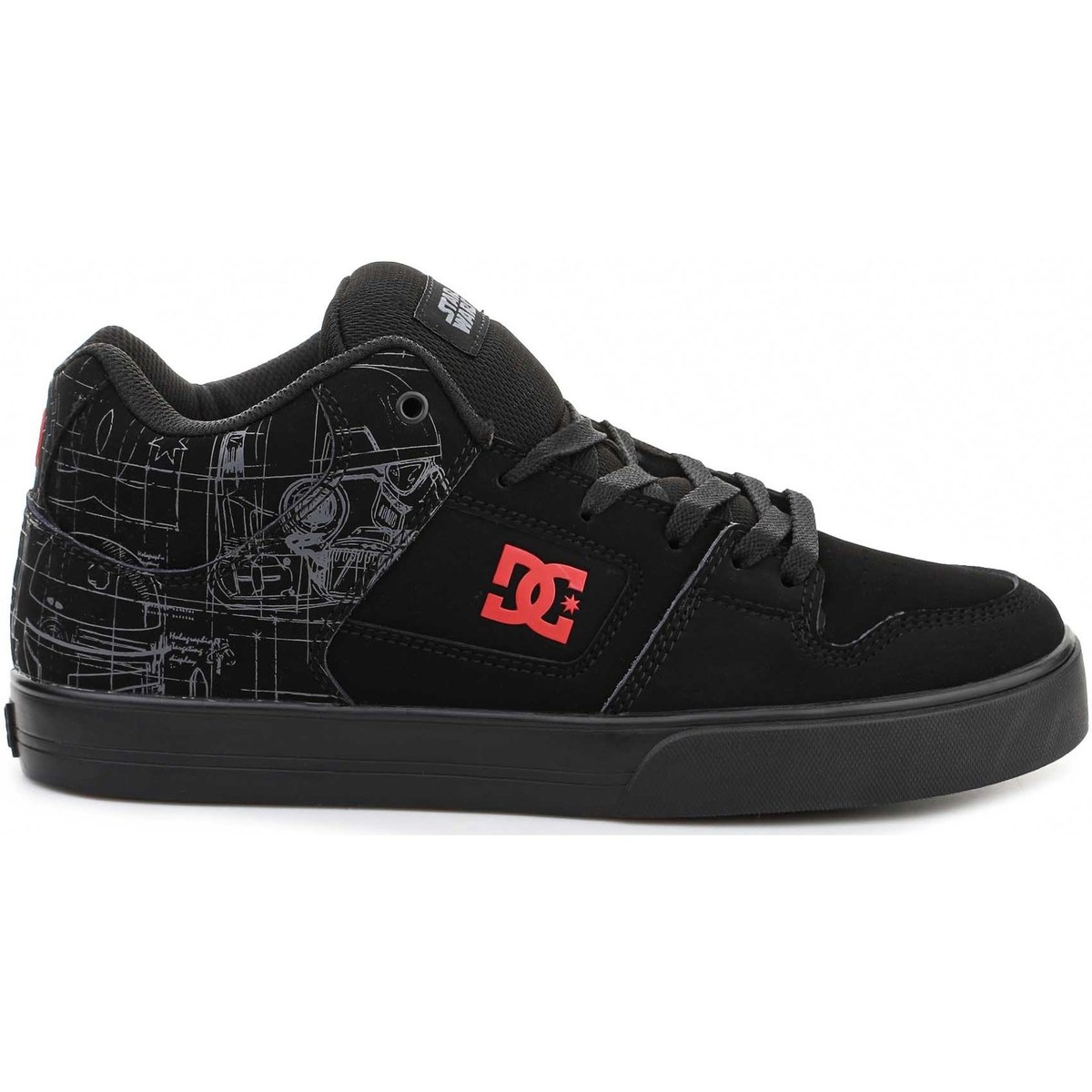 DC Shoes Noir DC Star Wars Pure MID ADYS400085 LFxQLquj