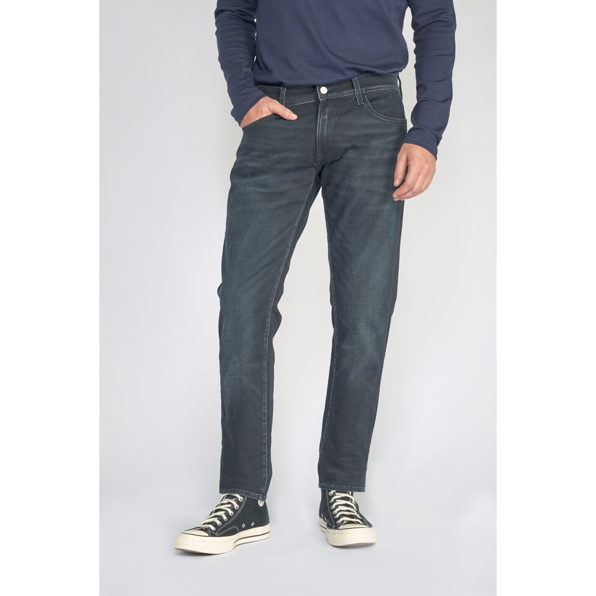Le Temps des Cerises Bleu Jogg 700/11 adjusted jeans bleu-noir o4B4wGWs