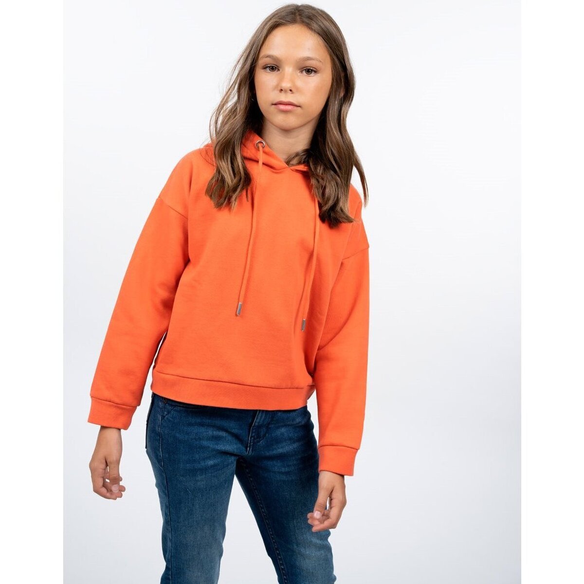Deeluxe Orange Sweatshirt FIONA HDJyeh6A