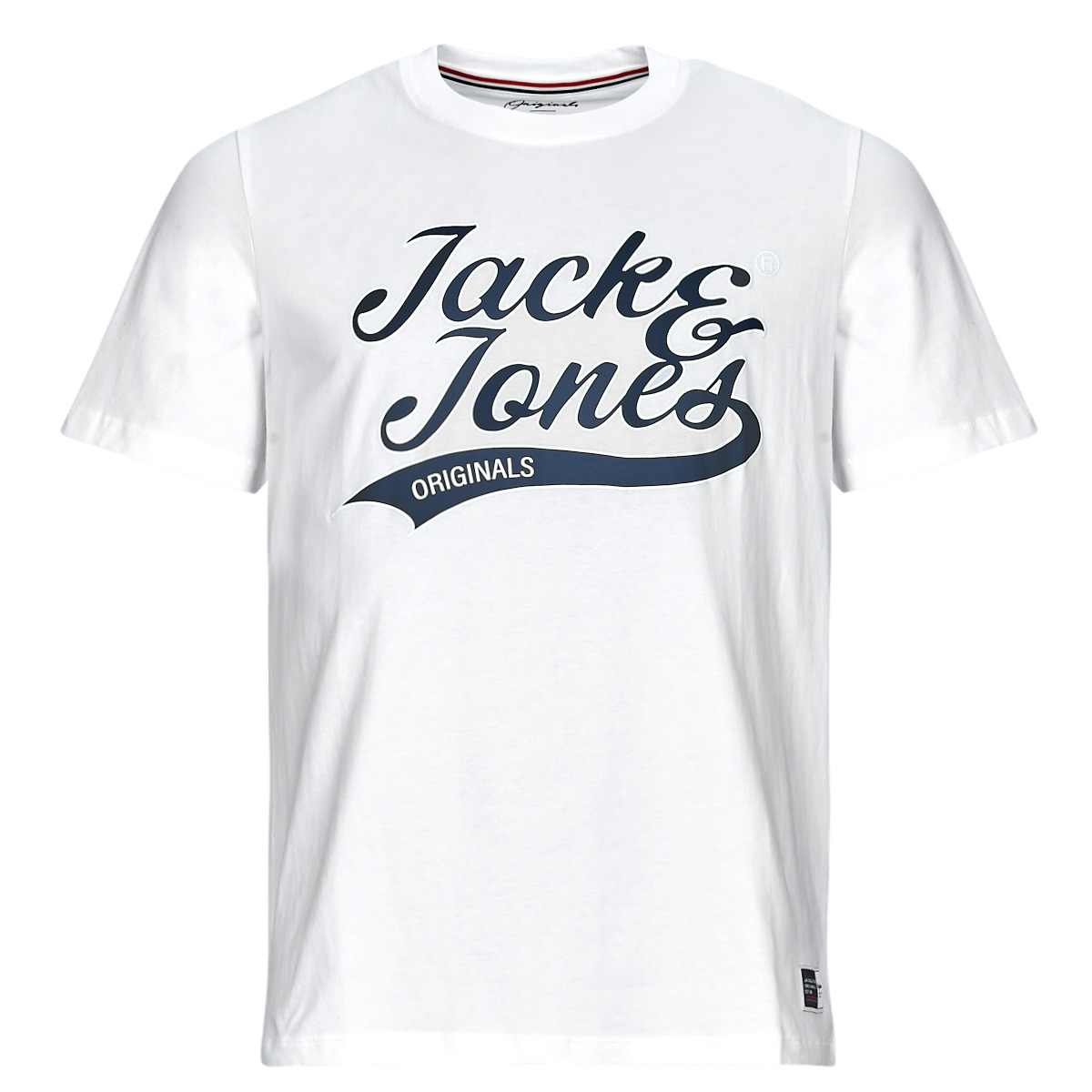 Jack & Jones Blanc JORTREVOR UPSCALE SS TEE CREW NECK n