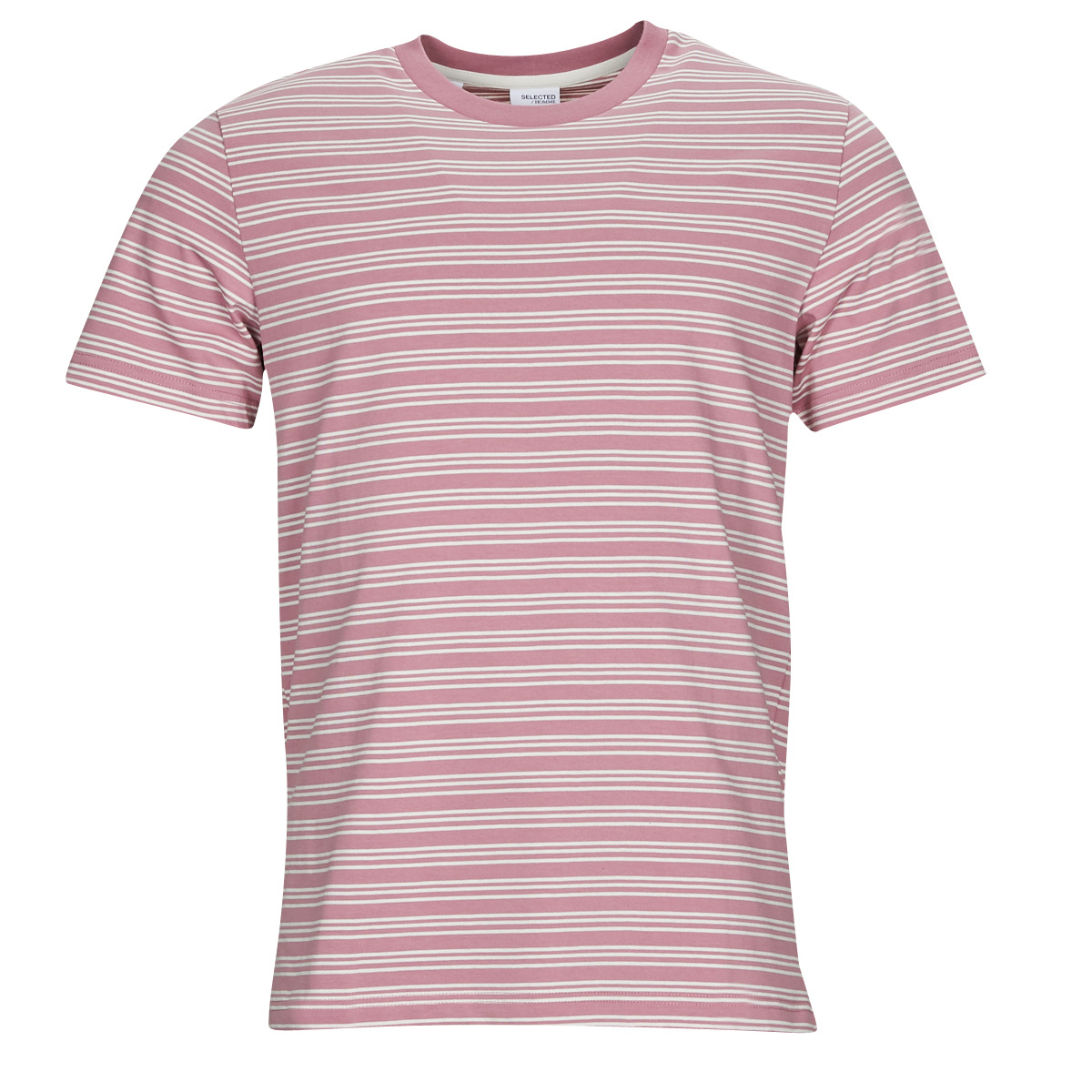 Selected Multicolore SLHANDY STRIPE SS O-NECK TEE W OCV