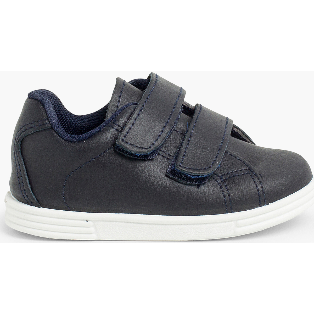 Pisamonas Bleu Chaussures de sport pour bébé et enfant cuir Lavable FuJNS014
