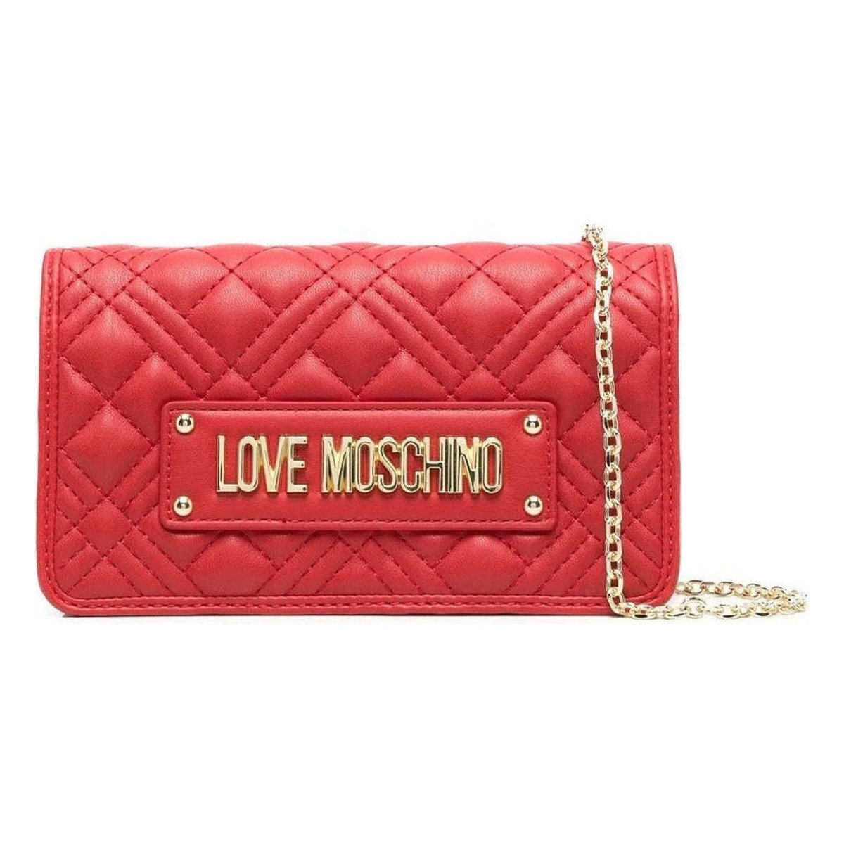 Love Moschino Rose rosso wallet orsQv0Md