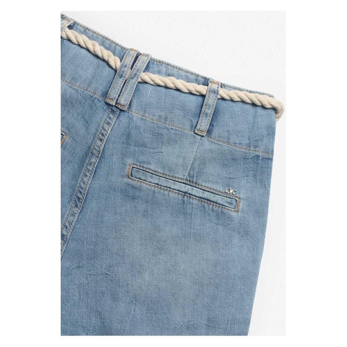 Le Temps des Cerises Bleu Short loona en jeans bleu clair Q4DFMhRd