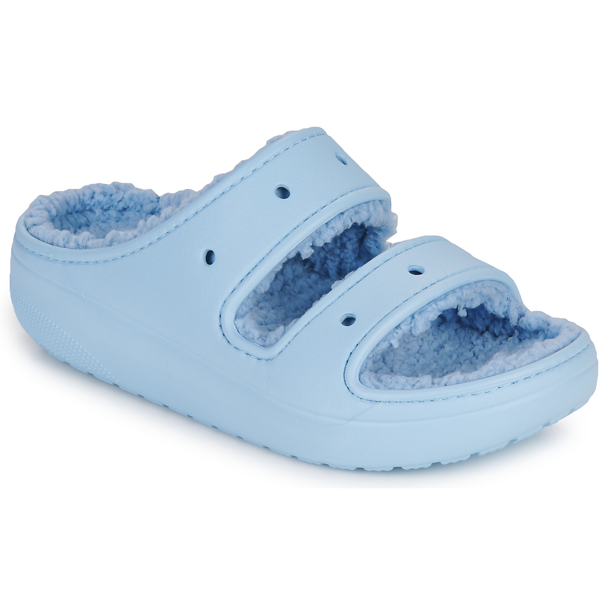Crocs Blue Calcite Classic Cozzzy Sandal L9BQSElo