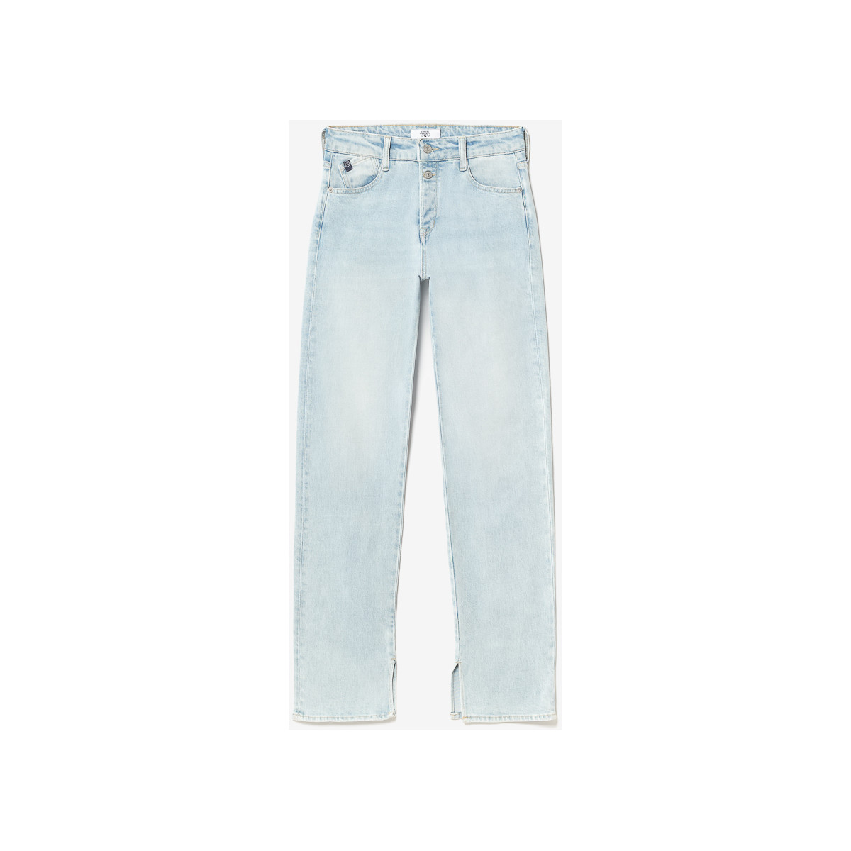 Le Temps des Cerises Bleu Lux 400/19 mom taille haute jeans bleu JBuW75bs