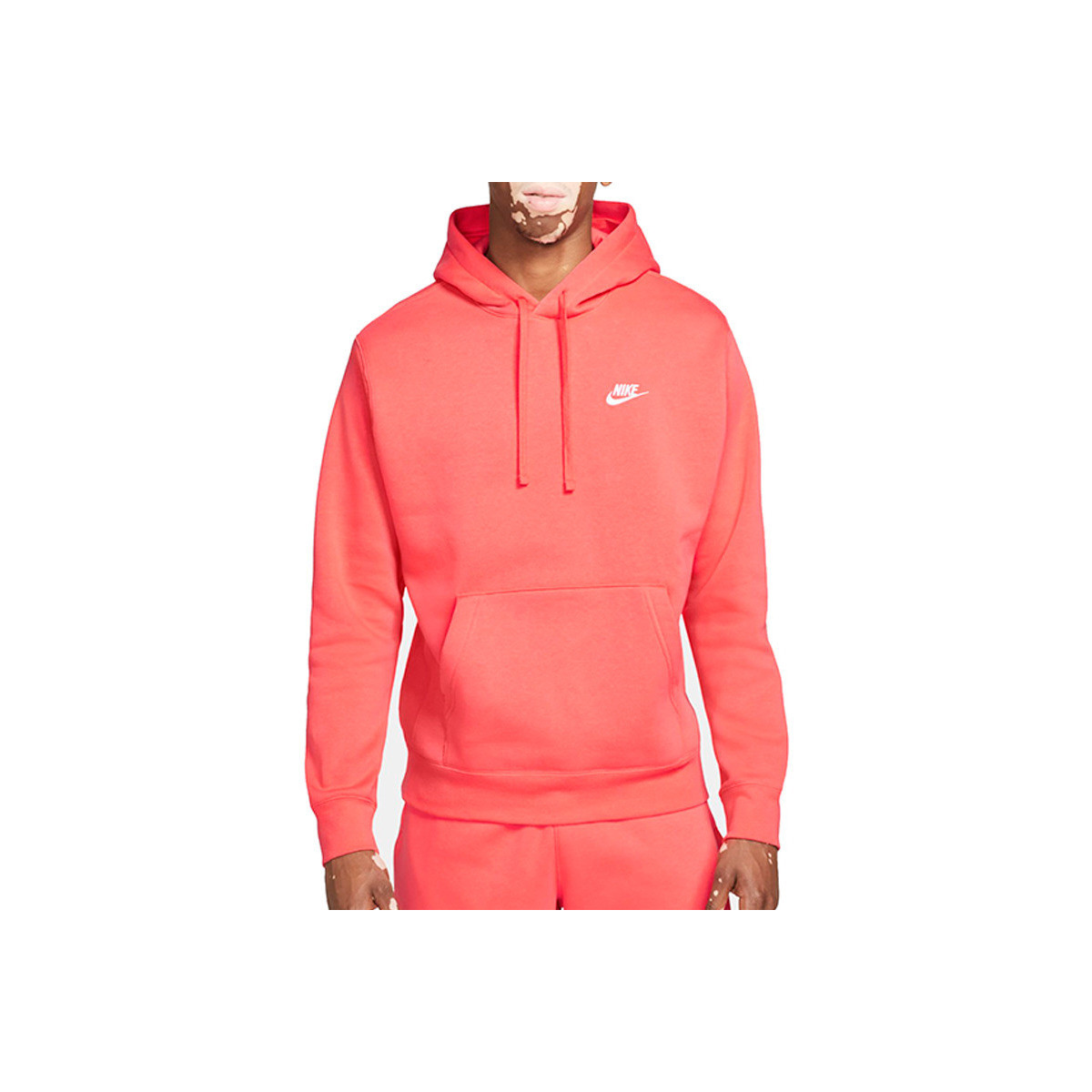Nike Orange Hoodie Club Fleece / Orange L3wdUdKV