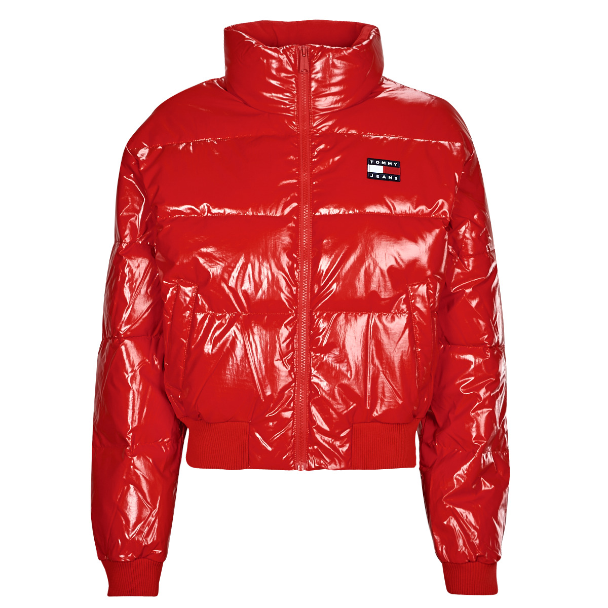 Tommy Jeans Rouge TJW BADGE GLOSSY PUFFER n31jHsCW