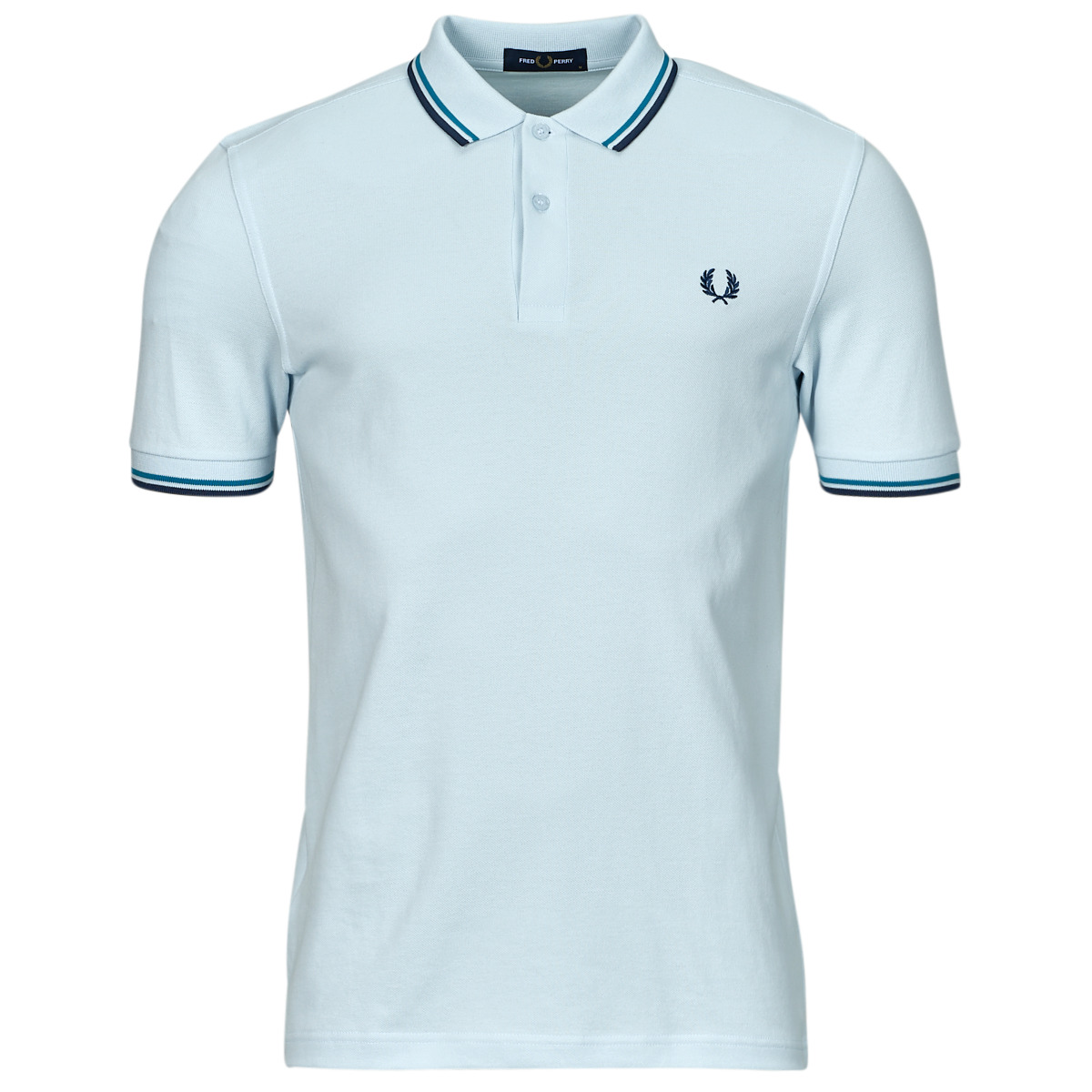 Fred Perry Bleu / Marine TWIN TIPPED FRED PERRY SHIRT N