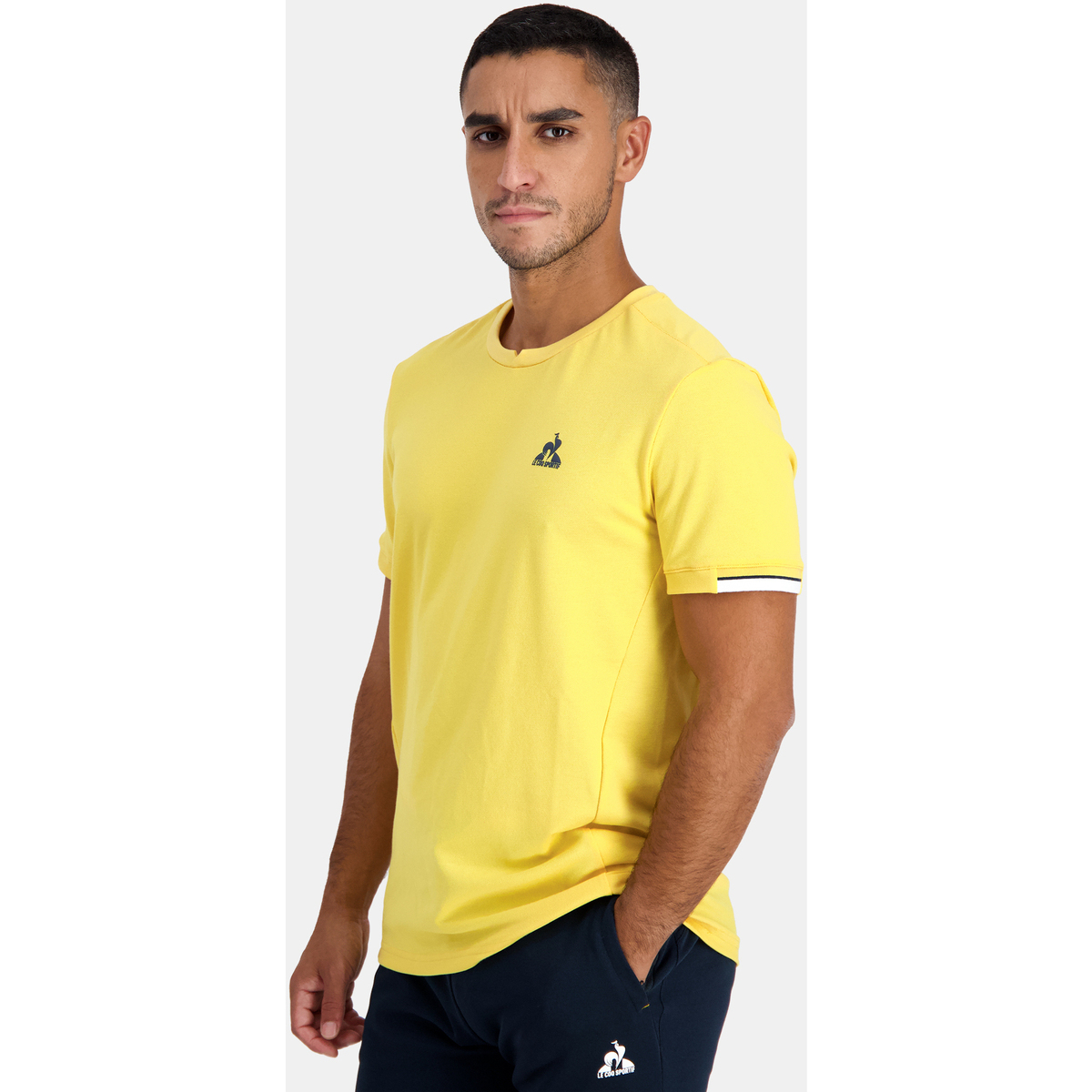Le Coq Sportif Jaune T-shirt Homme iGZhPJHO