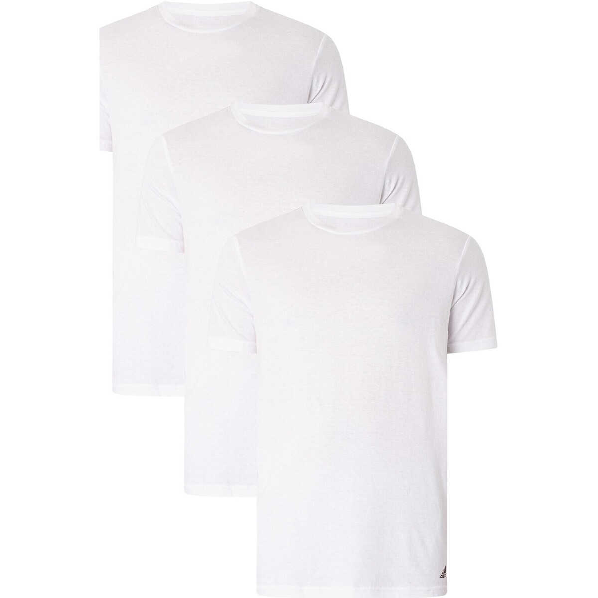 adidas Originals Blanc Lot de 3 t-shirts Lounge Active 