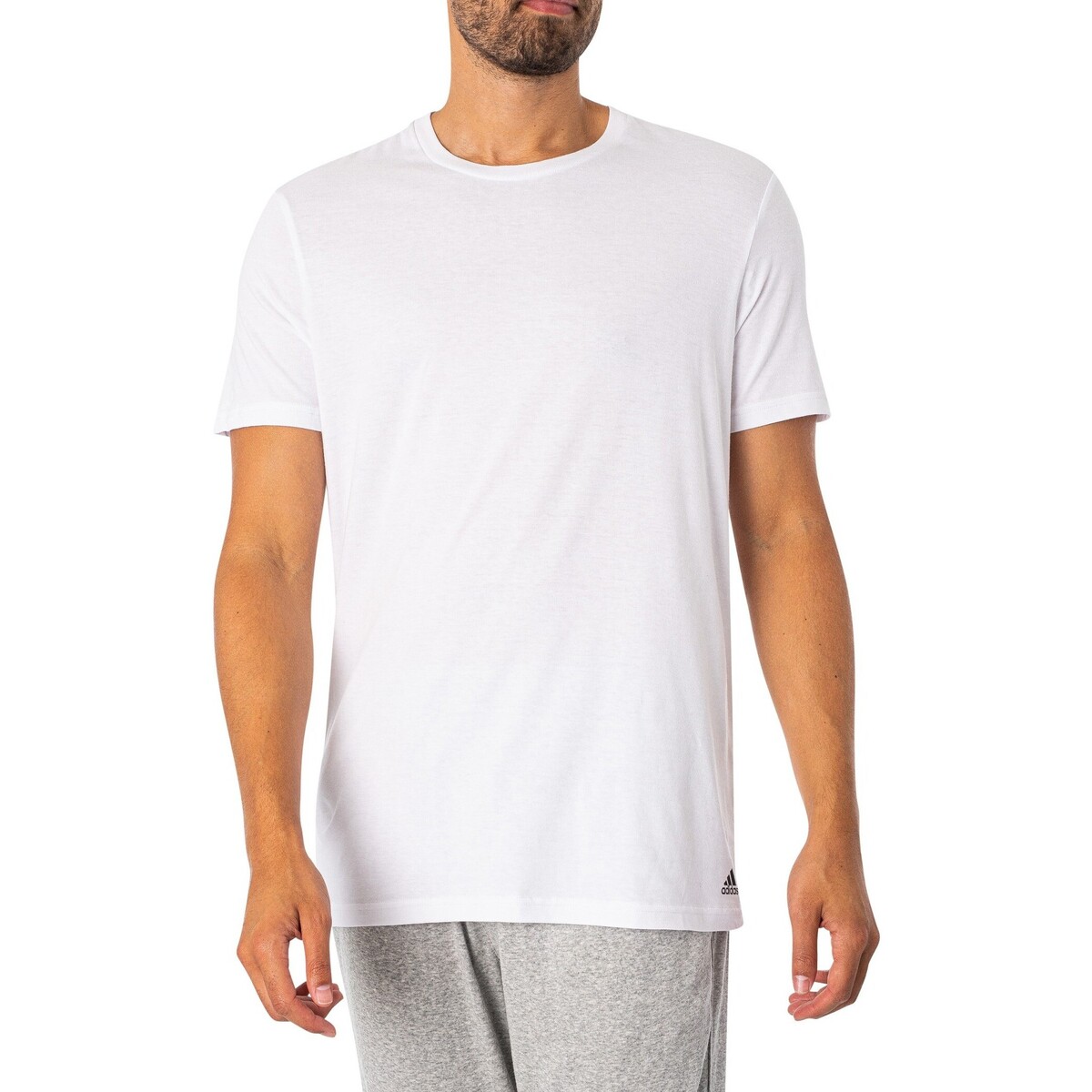adidas Originals Blanc Lot de 3 t-shirts Lounge Active Core LbzBPSMf