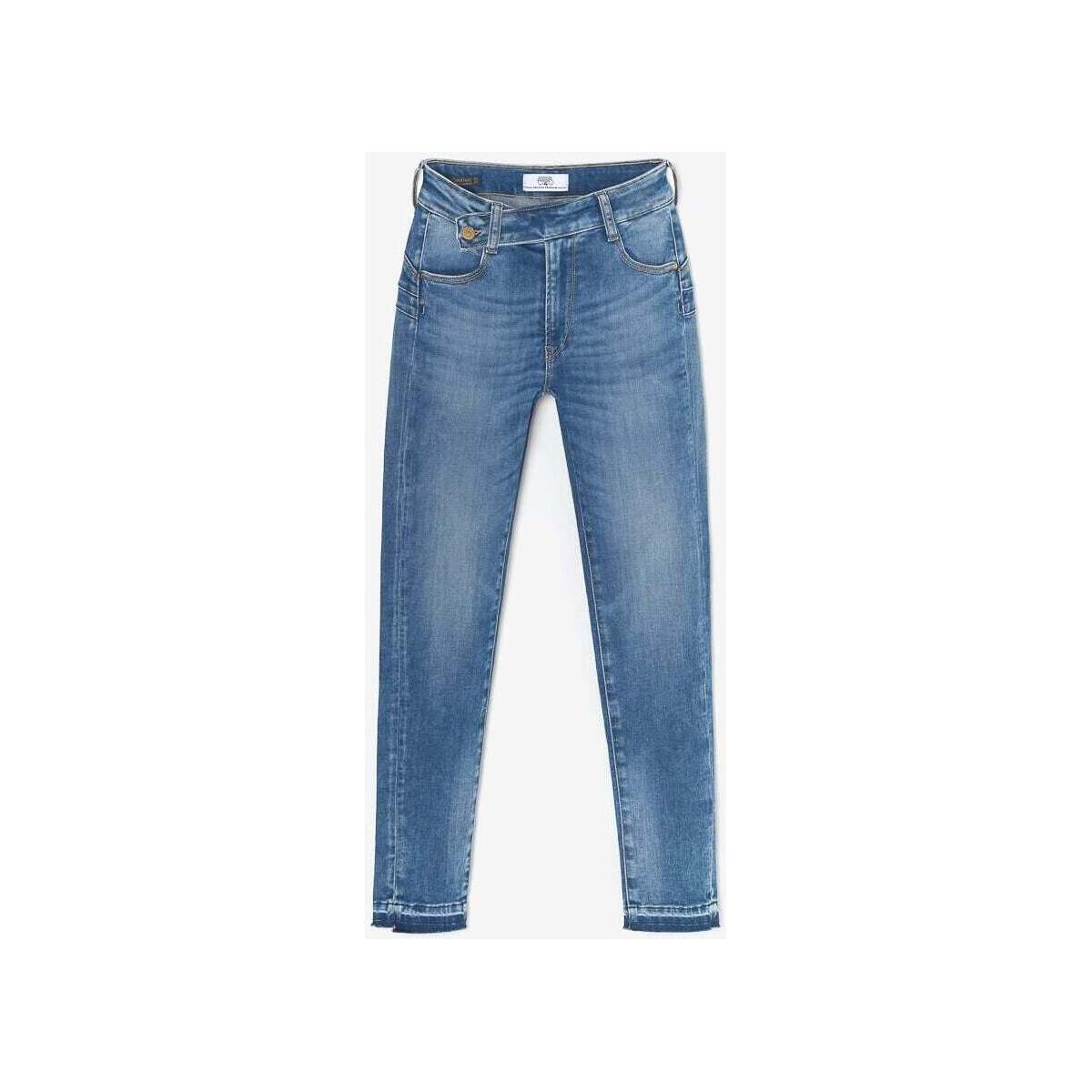 Le Temps des Cerises Bleu Donou pulp slim taille haute 7/8ème jeans bleu MqnMkECp