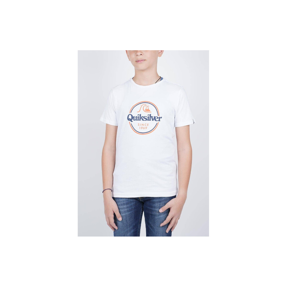 Quiksilver Blanc - T-shirt junior - blanc gBSkN1f1